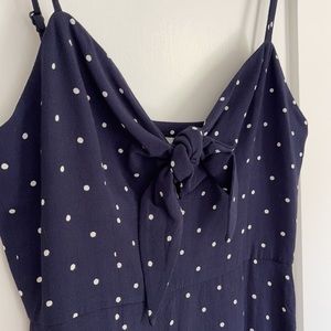 & Other Stories Polka Dot Midi Dress